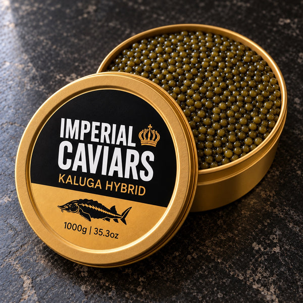 Party-Sized Caviar: 1000g Tin close-up